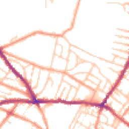 Daytime road noise heatmap for CT11 7JP