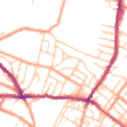 Daytime road noise heatmap for CT11 7JU