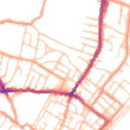 Daytime road noise heatmap for CT11 7LN
