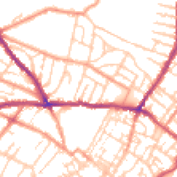 Daytime road noise heatmap for CT11 7NB