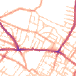 Daytime road noise heatmap for CT11 7NL