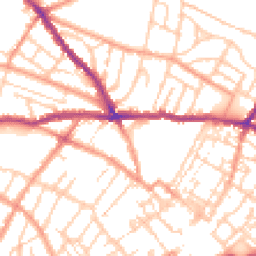 Daytime road noise heatmap for CT11 7PT