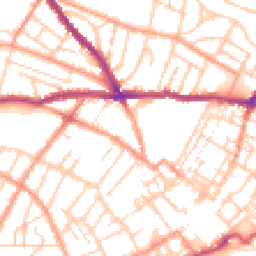 Daytime road noise heatmap for CT11 7PZ