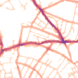 Daytime road noise heatmap for CT11 7QS