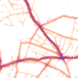 Daytime road noise heatmap for CT11 7SD