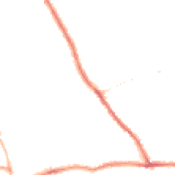 Night-time road noise heatmap for CT11 7SQ