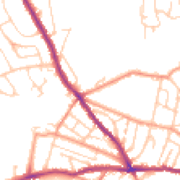 Daytime road noise heatmap for CT11 7SY