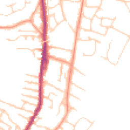 Daytime road noise heatmap for CT11 8BF