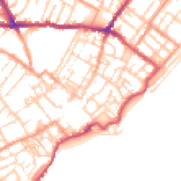 Daytime road noise heatmap for CT11 8HR