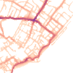 Daytime road noise heatmap for CT11 8HY