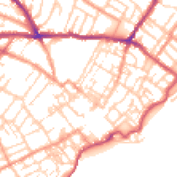 Daytime road noise heatmap for CT11 8QB