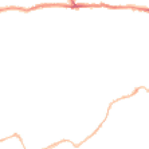 Night-time road noise heatmap for CT11 9BN