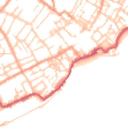 Daytime road noise heatmap for CT11 9HH