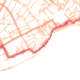 Daytime road noise heatmap for CT11 9JH