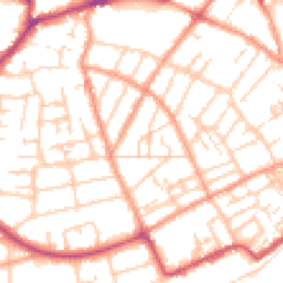 Daytime road noise heatmap for CT11 9QJ