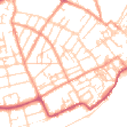 Daytime road noise heatmap for CT11 9QU