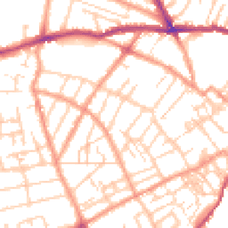Daytime road noise heatmap for CT11 9SP