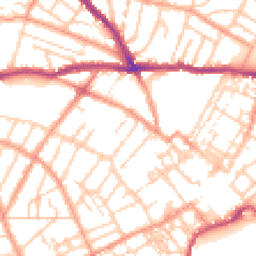 Daytime road noise heatmap for CT11 9SQ