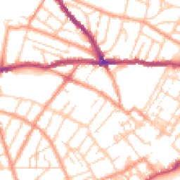 Daytime road noise heatmap for CT11 9TT
