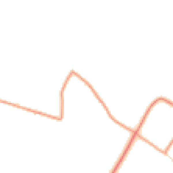 Daytime road noise heatmap for CT13 0EL