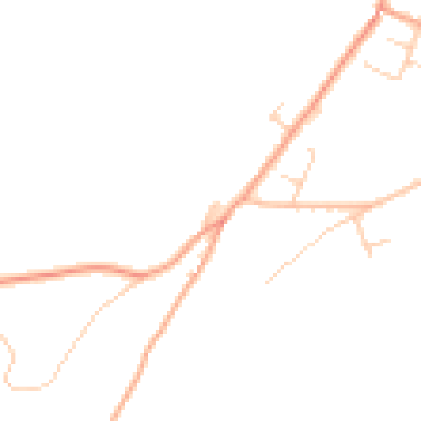 Daytime road noise heatmap for CT13 0EZ