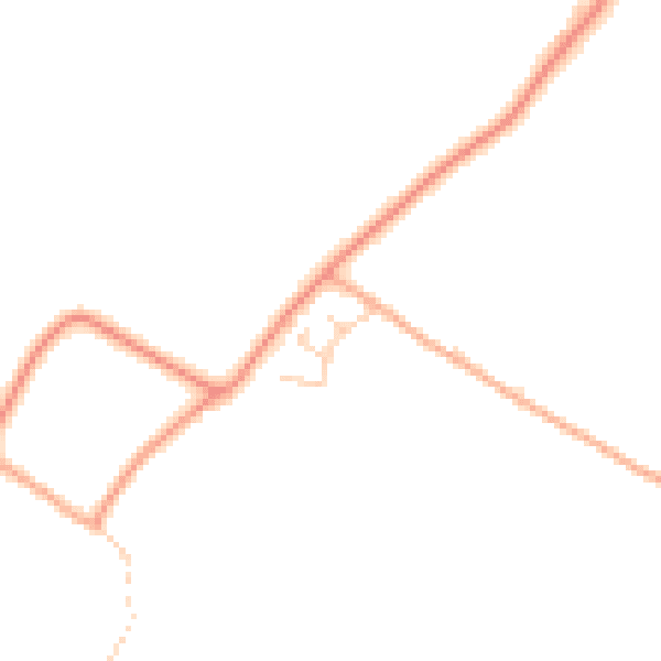 Daytime road noise heatmap for CT13 0FG