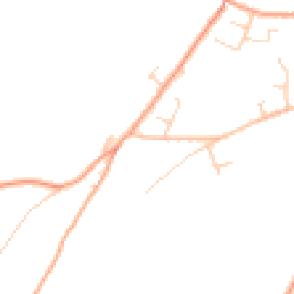 Daytime road noise heatmap for CT13 0LF