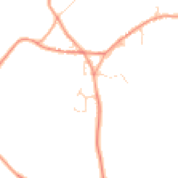 Daytime road noise heatmap for CT13 0QD