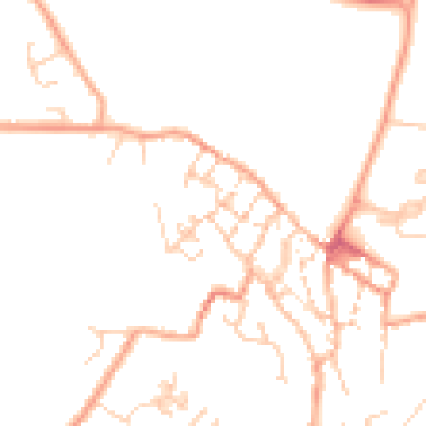 Daytime road noise heatmap for CT13 9HH