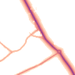Daytime road noise heatmap for CT14 0AY