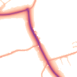 Daytime road noise heatmap for CT14 0BG