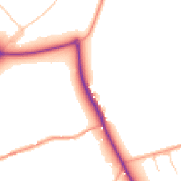 Daytime road noise heatmap for CT14 0BH