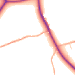 Daytime road noise heatmap for CT14 0BN