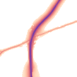 Daytime road noise heatmap for CT14 0BX