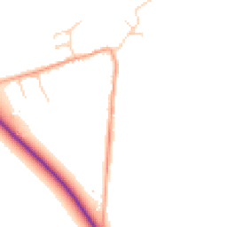 Daytime road noise heatmap for CT14 0DR