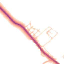 Daytime road noise heatmap for CT14 0EZ
