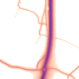 Daytime road noise heatmap for CT14 0JD