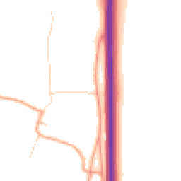 Daytime road noise heatmap for CT14 0JS