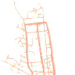 Daytime road noise heatmap for CT14 6BY