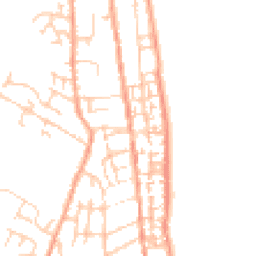 Daytime road noise heatmap for CT14 6DE