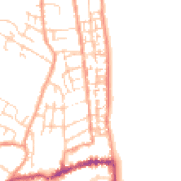 Daytime road noise heatmap for CT14 6JP