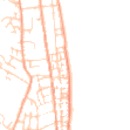 Daytime road noise heatmap for CT14 6NE