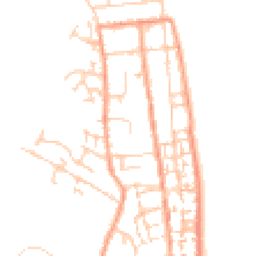 Daytime road noise heatmap for CT14 6QE