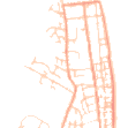 Daytime road noise heatmap for CT14 6RY