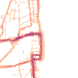 Daytime road noise heatmap for CT14 7AH