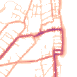 Daytime road noise heatmap for CT14 7AJ