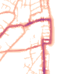 Daytime road noise heatmap for CT14 7BY