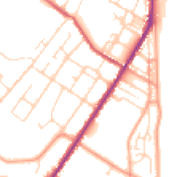 Daytime road noise heatmap for CT14 7HU