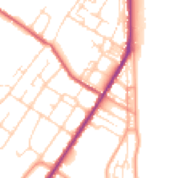 Daytime road noise heatmap for CT14 7SD