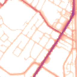 Daytime road noise heatmap for CT14 7SL